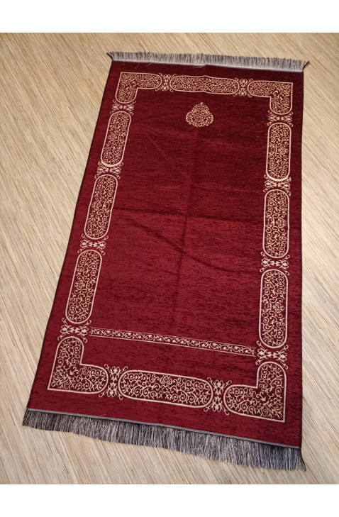 Tapis prière rouge