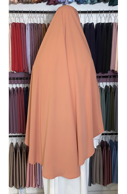 Khimar cape Rose thé