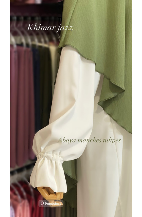 Khimar vert olive