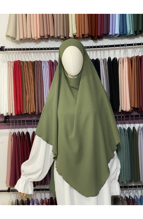 Khimar vert olive