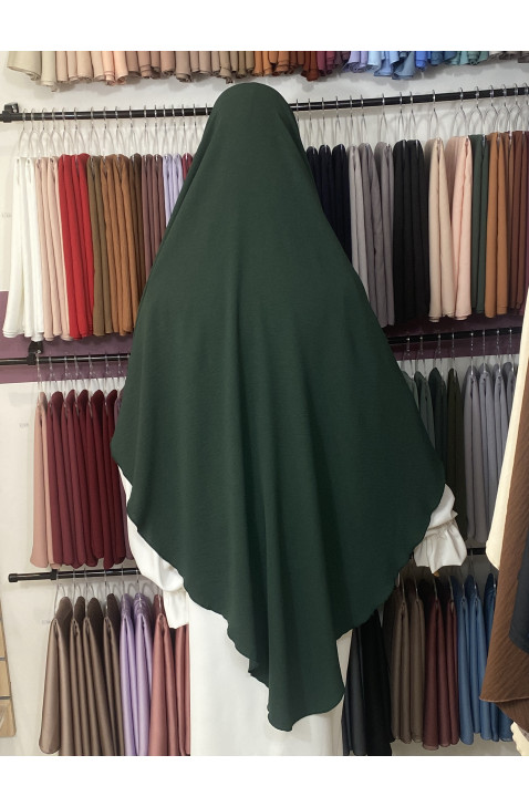 Khimar jazz vert sapin