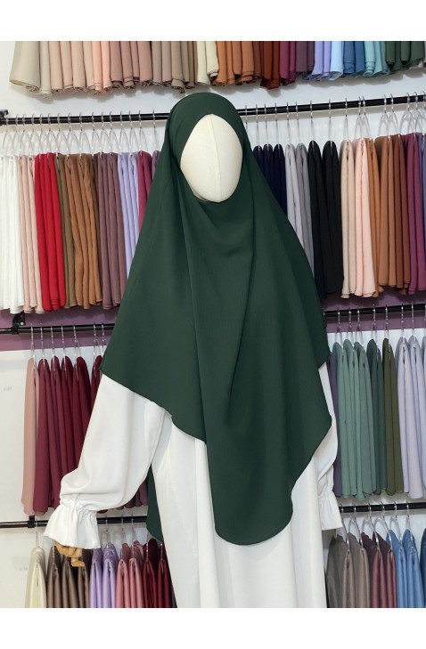 Khimar jazz vert sapin