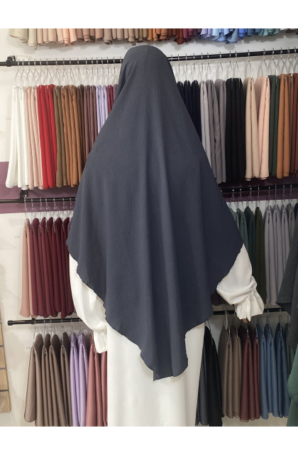 Khimar jazz gris sourie