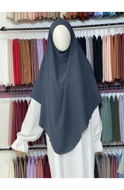 Khimar jazz gris sourie