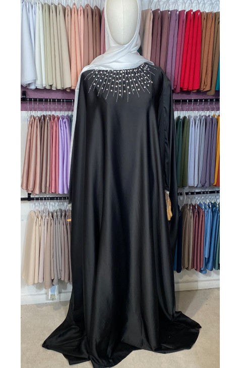 Robe de soirée noir classique