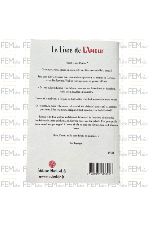 Le Livre de l’Amour – Ibn Taymiyya – Éditions MuslimLife