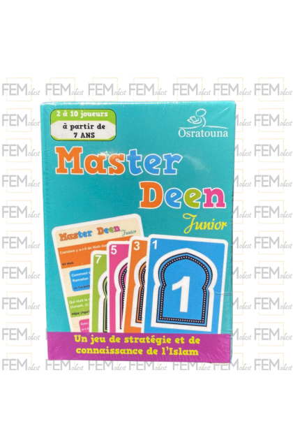 Jeu de cartes Master Deen 1 - Version Junior - Osratouna