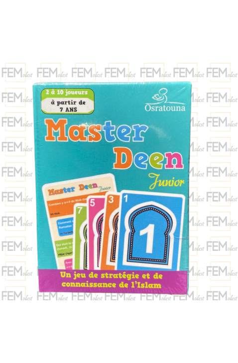 Jeu de cartes Master Deen 1 - Version Junior - Osratouna