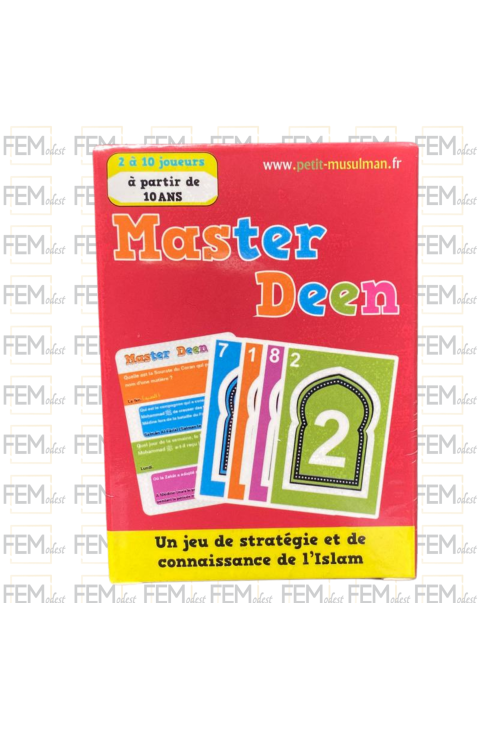 Master Deen - niveau 2 : Jeu de cartes - Osratouna