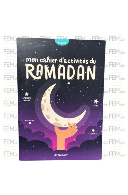 Mon cahier d'activités du ramadan - dès 6 ans - DeeniLearn