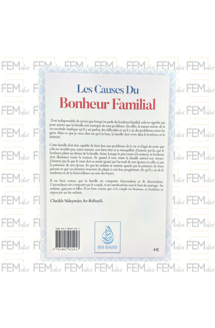 Les causes du bonheur familial - Shaykh Ar-Rûhayli - Ibn Badis