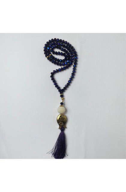 Tasbih en cristal grand format