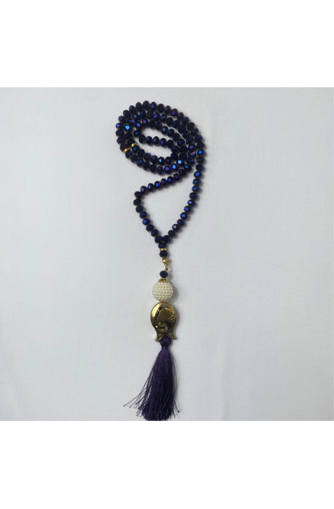 Tasbih en cristal grand format