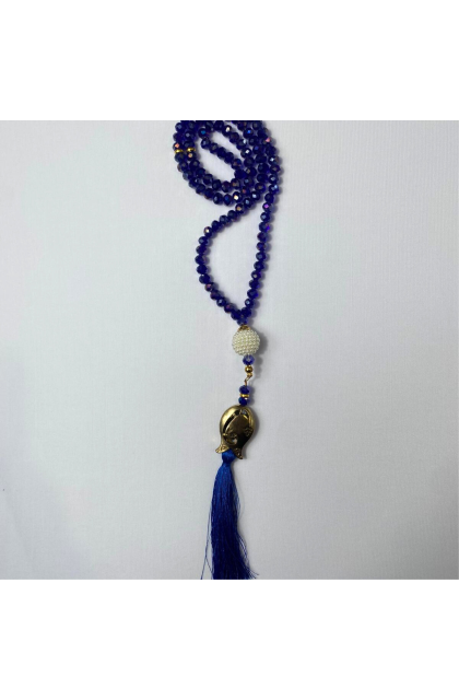 Tasbih en cristal grand format