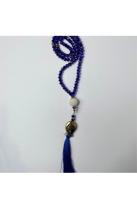 Tasbih en cristal grand format