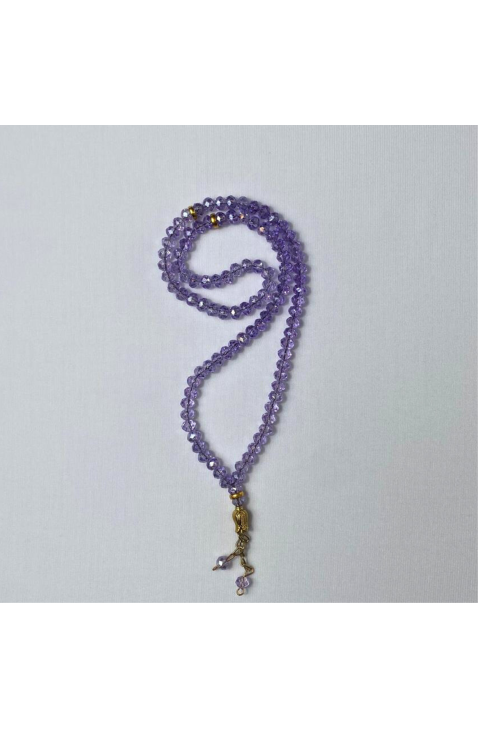 Tasbih en cristal petit format
