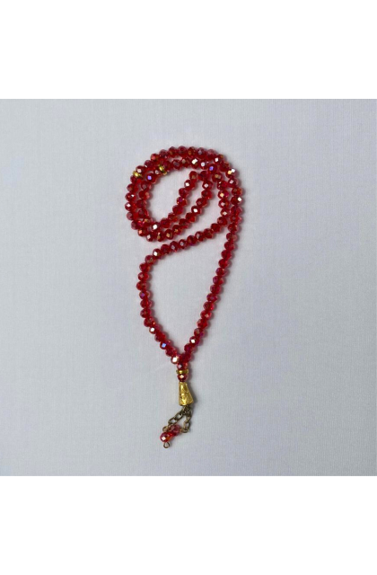 Tasbih en cristal petit format