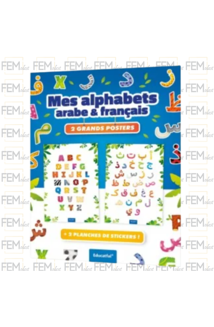 Mes alphabets arabe et français - educatfal